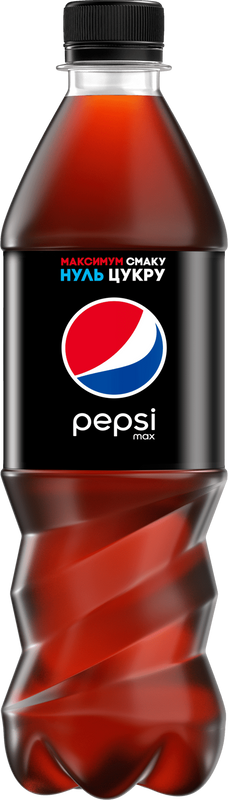 Вода солодка PEPSI Black, 0,5 л
